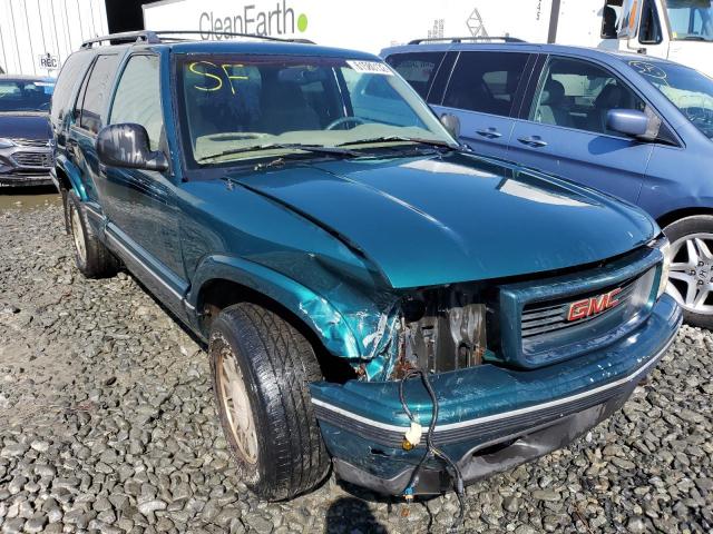1GKDT13W2W2500287 - 1998 GMC JIMMY GREEN photo 1