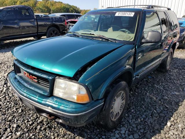 1GKDT13W2W2500287 - 1998 GMC JIMMY GREEN photo 2