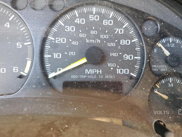 1GKDT13W2W2500287 - 1998 GMC JIMMY GREEN photo 8