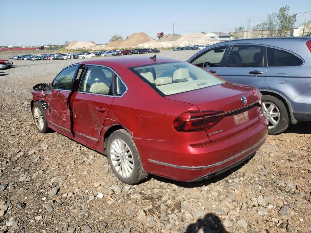 1VWBT7A37HC076291 - 2017 VOLKSWAGEN PASSAT SE RED photo 3