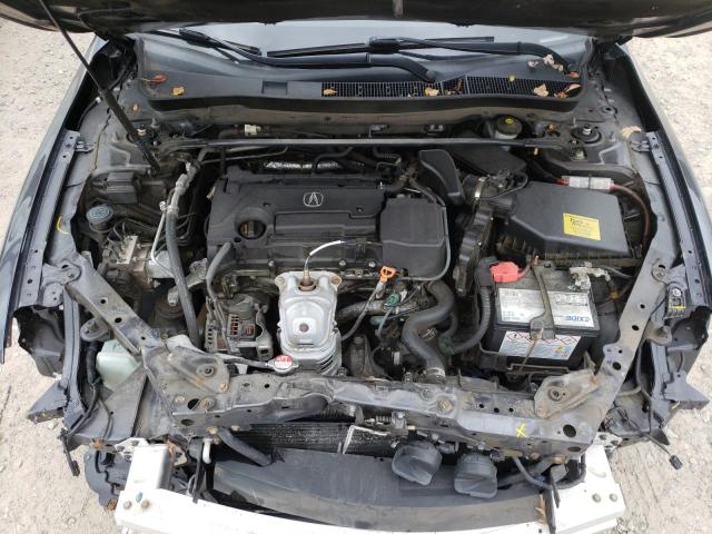 19UUB1F33FA005345 - 2015 ACURA TLX GRAY photo 7