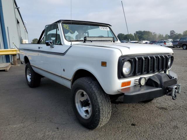 H0092HGD43520 - 1978 INTERNATIONAL SCOUT WHITE photo 1