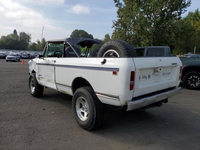 H0092HGD43520 - 1978 INTERNATIONAL SCOUT WHITE photo 3