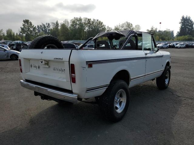 H0092HGD43520 - 1978 INTERNATIONAL SCOUT WHITE photo 4