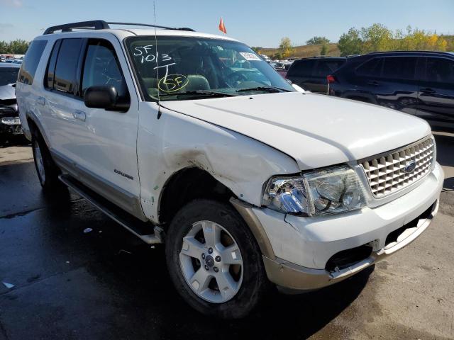 1FMDU74W45UA27159 - 2005 FORD EXPLORER E WHITE photo 1