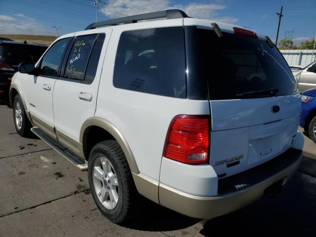 1FMDU74W45UA27159 - 2005 FORD EXPLORER E WHITE photo 3