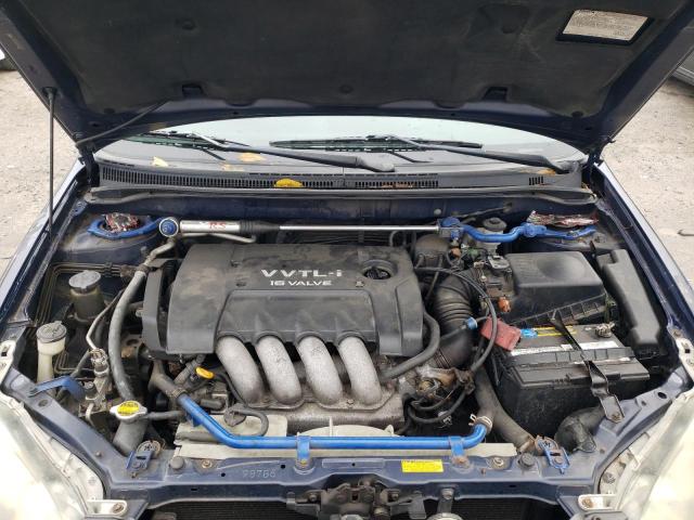 2T1BY30E45C484217 - 2005 TOYOTA COROLLA XR 蓝色 照片 7