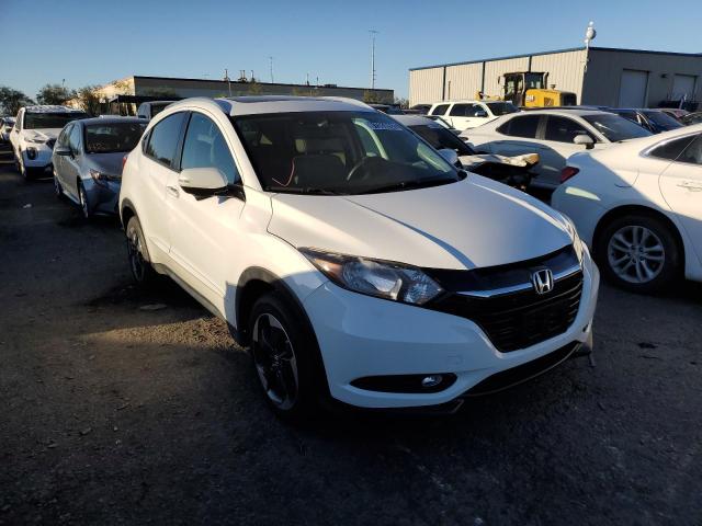 3CZRU6H77JM701465 - 2018 HONDA HR-V EXL WHITE photo 1