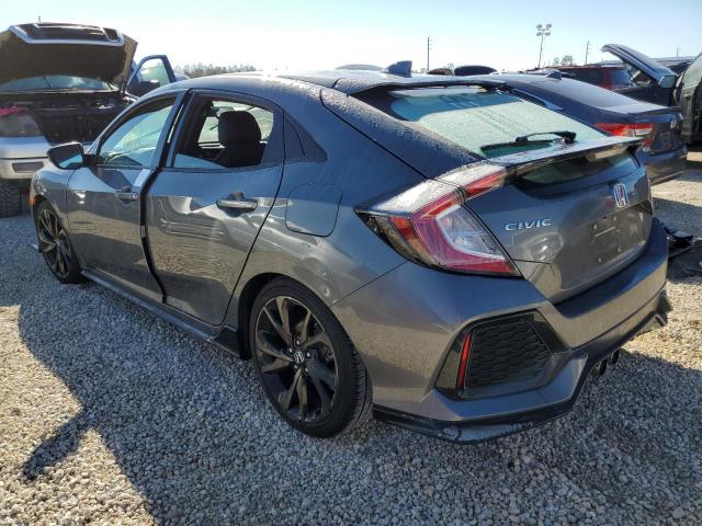 SHHFK7H42JU205549 - 2018 HONDA CIVIC SPOR GRAY photo 3