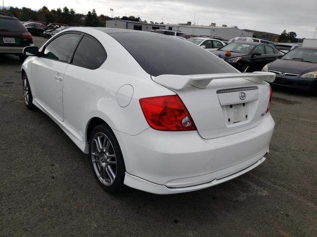 JTKDE177770180155 - 2007 TOYOTA SCION TC 白色 照片 3