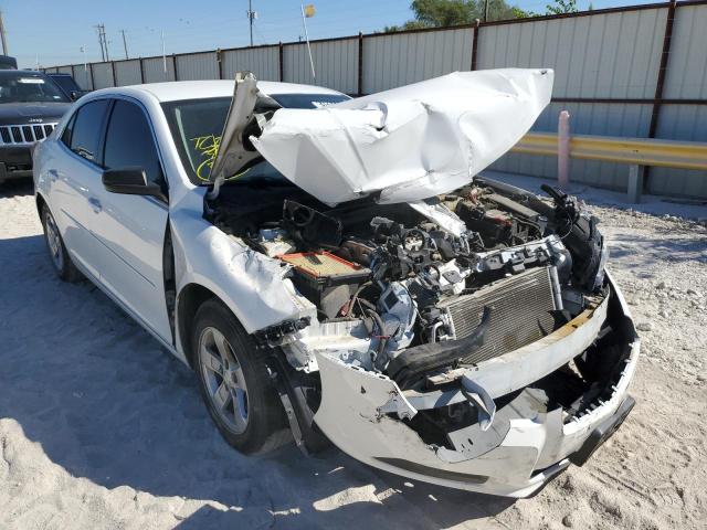 1G11B5SA3DF158605 - 2013 CHEVROLET MALIBU LS WHITE photo 1