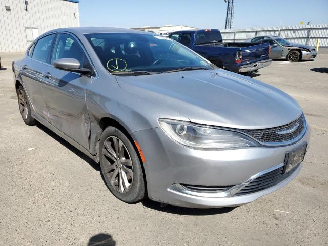 1C3CCCAB1FN621740 - 2015 CHRYSLER 200 LIMITE SILVER photo 1