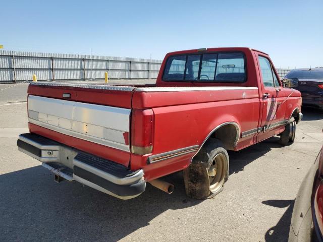 1FTDF15N3KPB31881 - 1989 FORD F150 RED photo 3