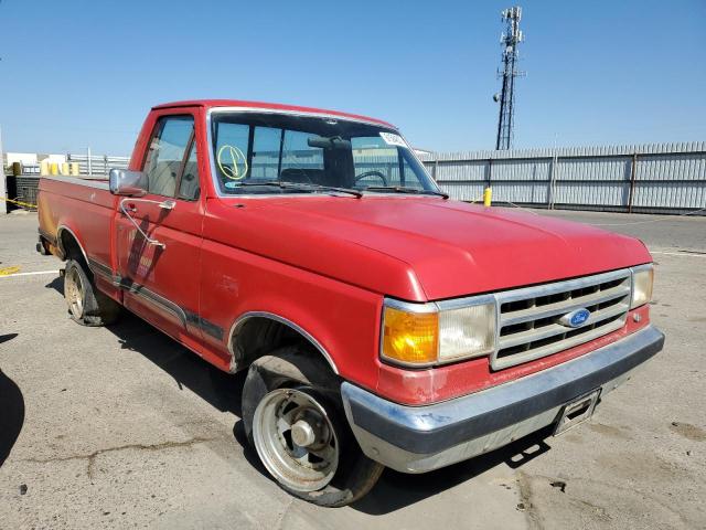 1FTDF15N3KPB31881 - 1989 FORD F150 RED photo 4