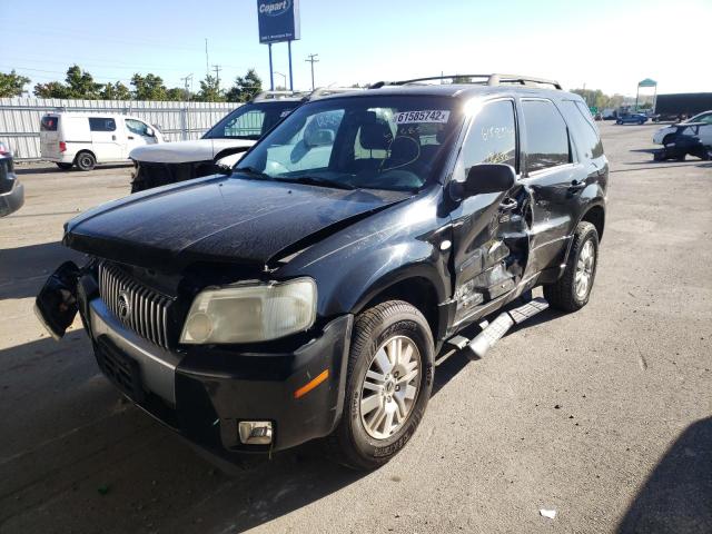 4M2CU87197KJ00797 - 2007 MERCURY MARINER PR BLACK photo 2