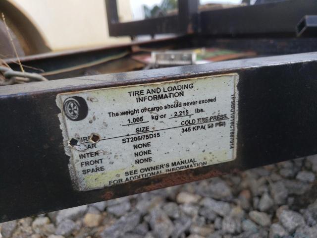 1P9BU1016CT667014 - 2012 UTILITY TRAILER შავი ფოტო 10