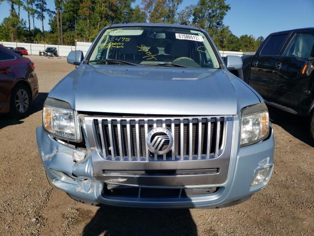 4M2CU87G09KJ07502 - 2009 MERCURY MARINER PR BLUE photo 9