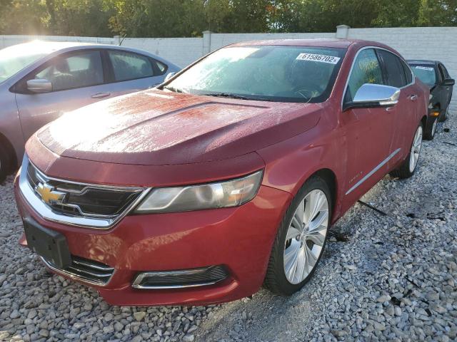 2G1125S34J9124520 - 2018 CHEVROLET IMPALA PRE 红色 照片 2