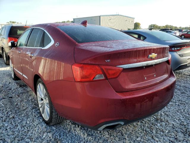 2G1125S34J9124520 - 2018 CHEVROLET IMPALA PRE 红色 照片 3