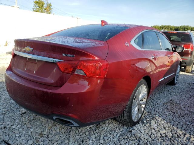 2G1125S34J9124520 - 2018 CHEVROLET IMPALA PRE RED photo 4