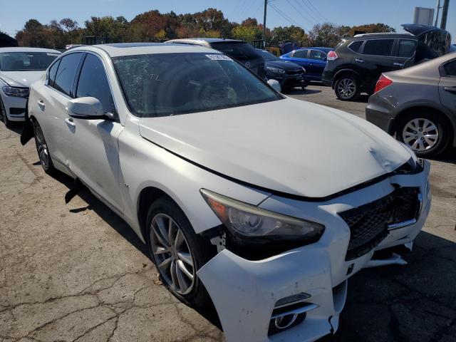 JN1BV7AR0EM682025 - 2014 INFINITI Q50 BASE WHITE photo 1