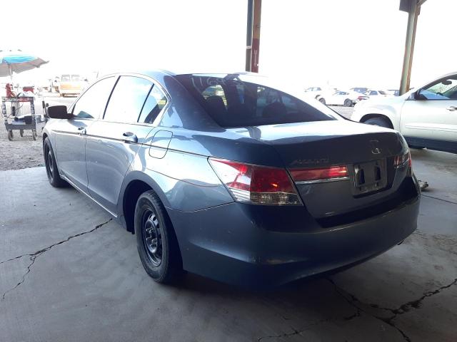 1HGCP2F30CA009500 - 2012 HONDA ACCORD LX GRAY photo 3