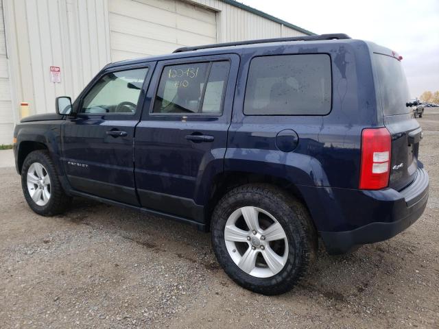 1C4NJRAB3CD717318 - 2012 JEEP PATRIOT BLUE photo 3