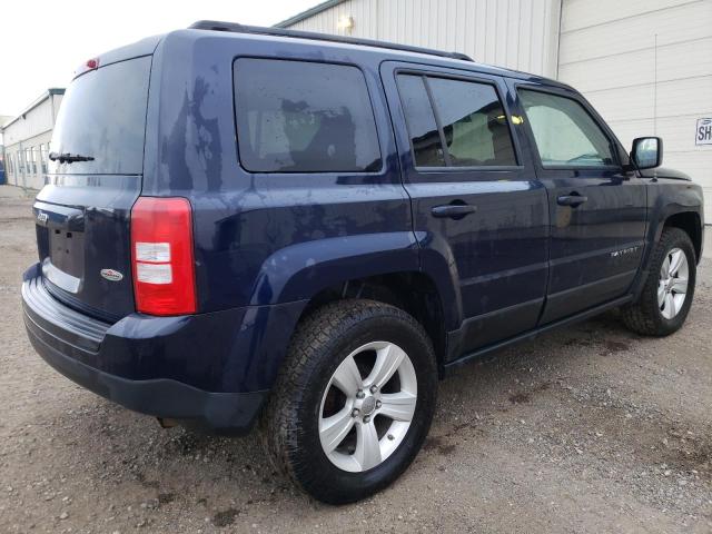 1C4NJRAB3CD717318 - 2012 JEEP PATRIOT BLUE photo 4