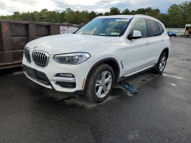 5UXTR9C53KLP92921 - 2019 BMW X3 XDRIVE3 WHITE photo 2
