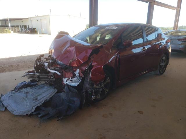 1N4AZ1CV6NC556185 - 2022 NISSAN LEAF SV RED photo 2