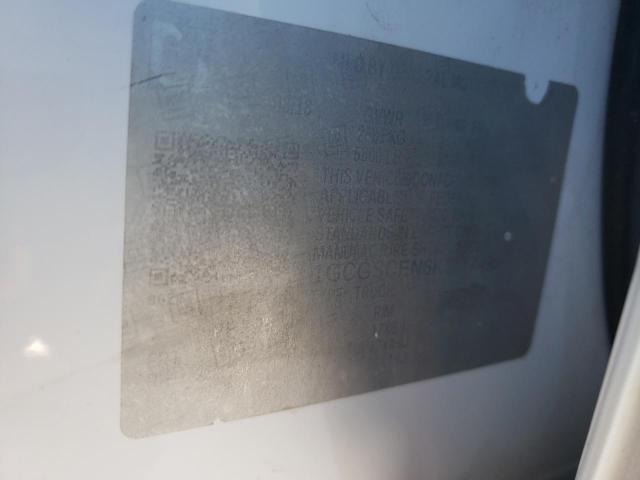 1GCGSCEN6K1117495 - 2019 CHEVROLET COLORADO L WHITE photo 10