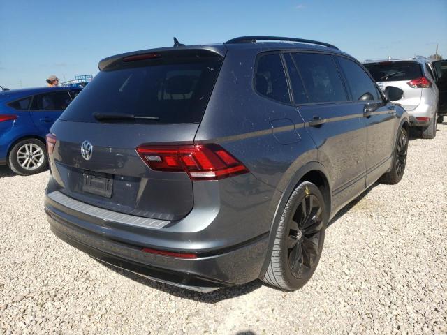 3VV3B7AX4MM126331 - 2021 VOLKSWAGEN TIGUAN SE GRAY photo 4