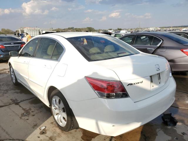 JHMCP26888C050994 - 2008 HONDA ACCORD EXL WHITE photo 3