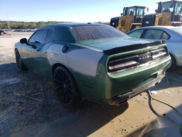 2C3CDZAG1JH310077 - 2018 DODGE CHALLENGER GREEN photo 3