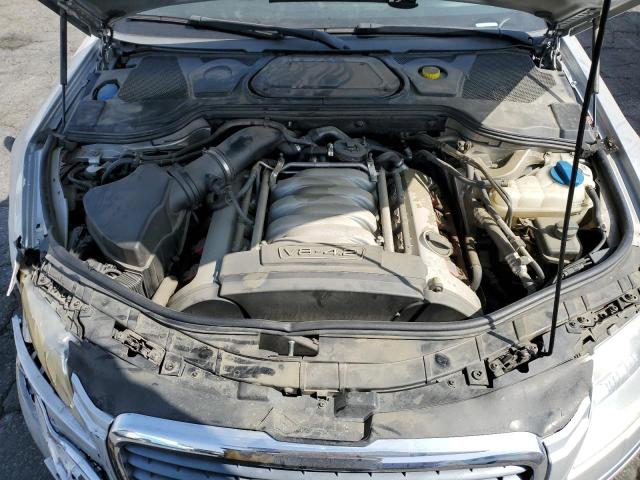 WAULL44EX6N008553 - 2006 AUDI A8 4.2 QUA SILVER photo 7