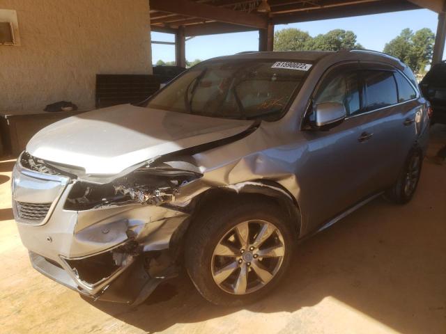 5FRYD3H95GB010612 - 2016 ACURA MDX ADVANC 银色 照片 2