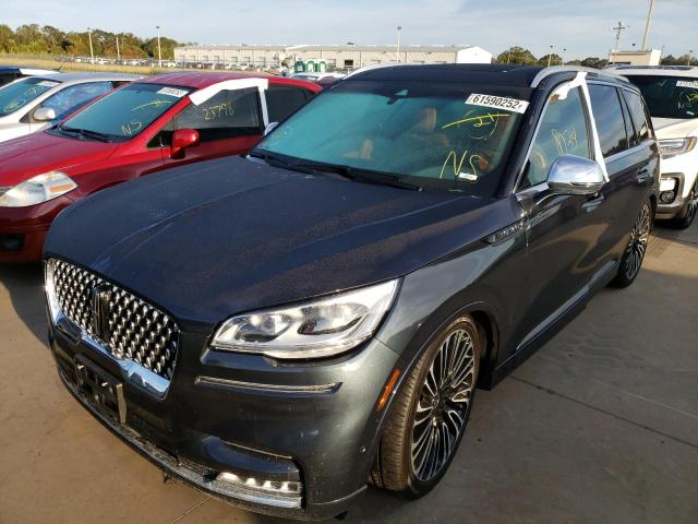 5LM5J9XC1NGL04694 - 2022 LINCOLN AVIATOR BL BLUE photo 2