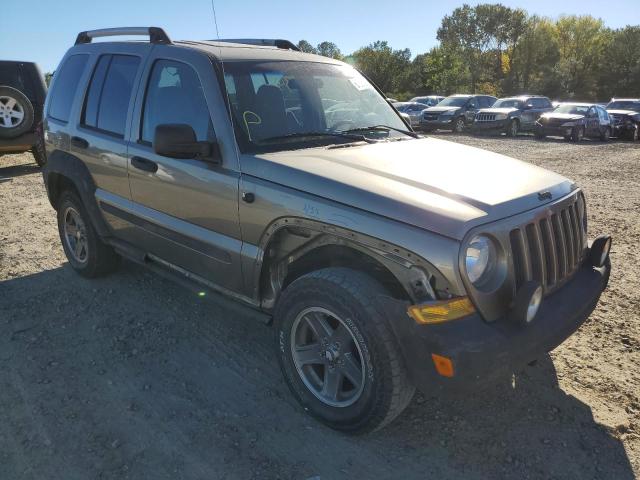 1J4GL38K35W624385 - 2005 JEEP LIBERTY RE TAN photo 1