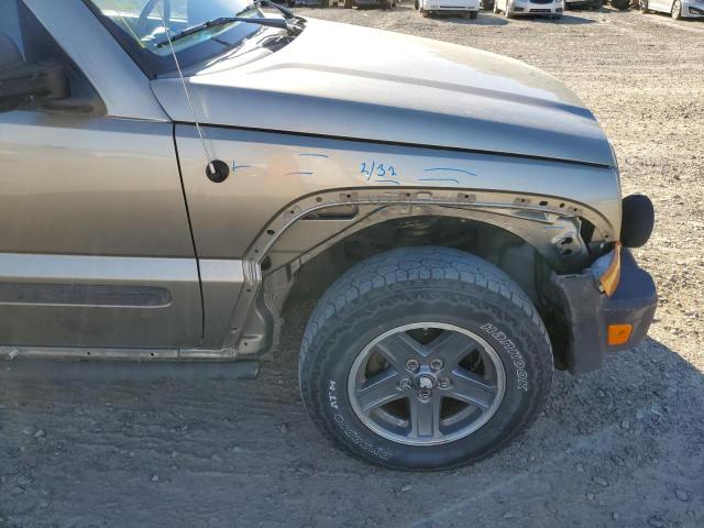 1J4GL38K35W624385 - 2005 JEEP LIBERTY RE TAN photo 9