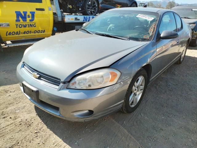 2G1WK15N179279420 - 2007 CHEVROLET MONTE CARL ნაცრისფერი ფოტო 2