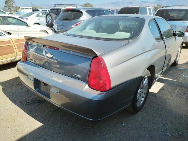 2G1WK15N179279420 - 2007 CHEVROLET MONTE CARL ნაცრისფერი ფოტო 4