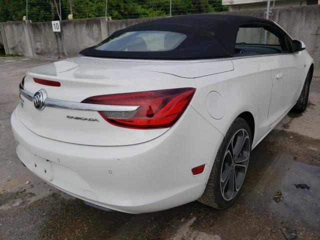 W04WV3N55GG045240 - 2016 BUICK CASCADA 1S WHITE photo 4