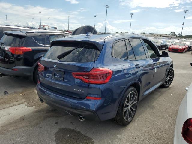 5UXTR7C58KLF35311 - 2019 BMW X3 SDRIVE3 BLUE photo 4