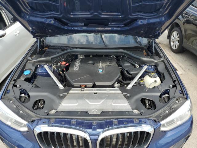 5UXTR7C58KLF35311 - 2019 BMW X3 SDRIVE3 BLUE photo 7