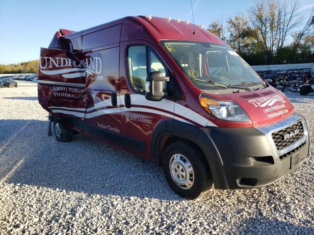 3C6LRVDG9ME565326 - 2021 RAM PROMASTER RED photo 1