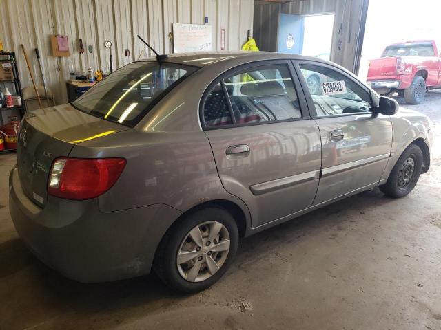 KNADH4A31A6619938 - 2010 KIA RIO LX GRAY photo 4