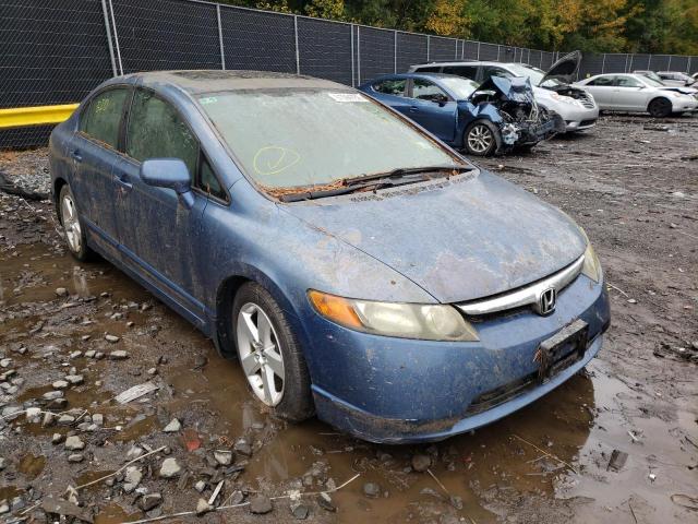 2HGFA16958H505351 - 2008 HONDA CIVIC EXL Mavi foto 1