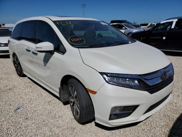 5FNRL6H94JB012854 - 2018 HONDA ODYSSEY EL WHITE photo 1