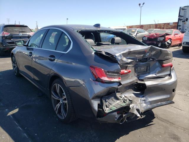3MW5P7J01N8C36580 - 2022 BMW 330E Մոխրագույն լուսանկար 3