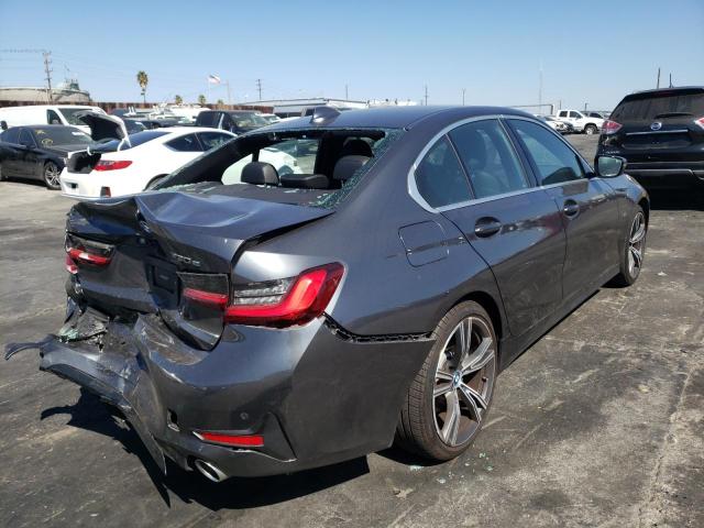 3MW5P7J01N8C36580 - 2022 BMW 330E Մոխրագույն լուսանկար 4